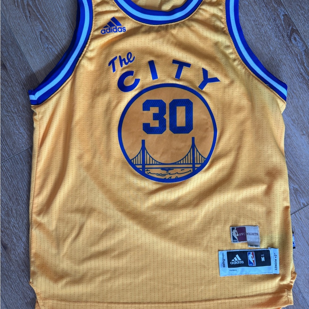 Steph Curry #30 The City- Hardwood Classic adidas jersey